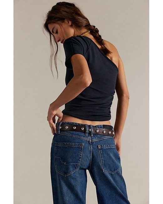 Free People Blue We The Free Tennessee Low-Rise Boyfriend Jeans