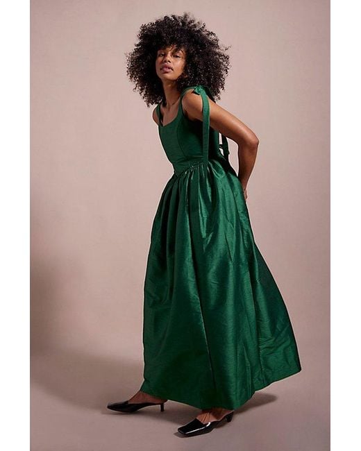 louise green dress Olive