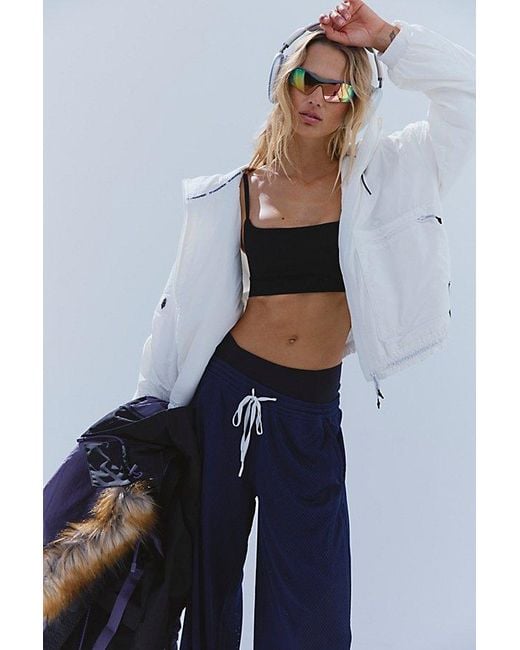 Fp Movement Blue Cloud Cover Systems Liner Jacket