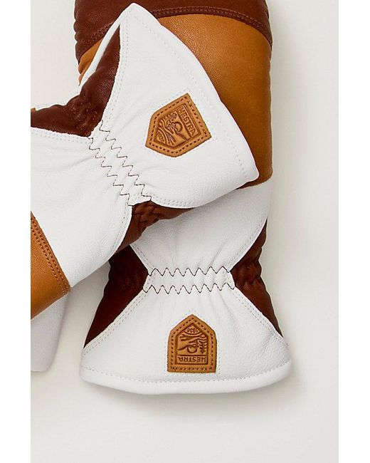 Hestra Brown Remix Mittens