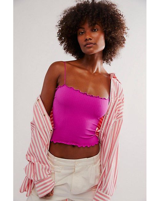 Free People Pink Better This Way Cami