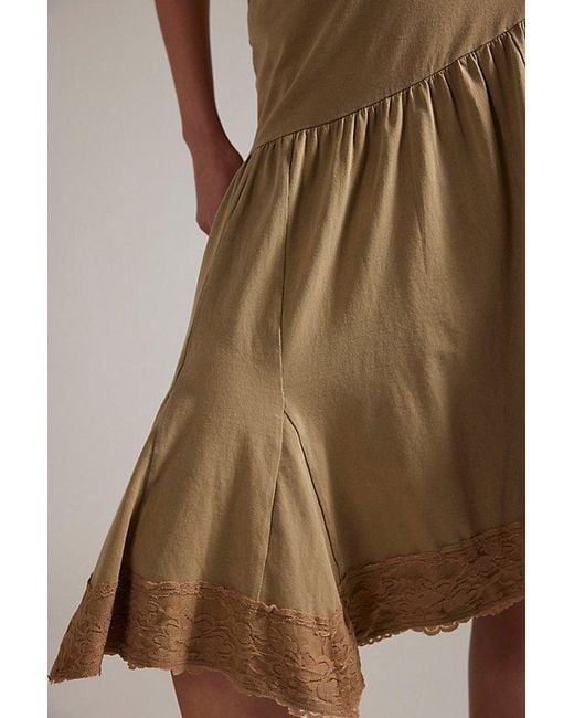 Free People Green Willow Knit Midi Skirt