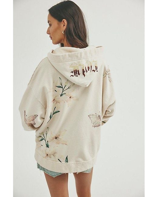 Free People Natural Fp X Juliet Johnstone Hoodie