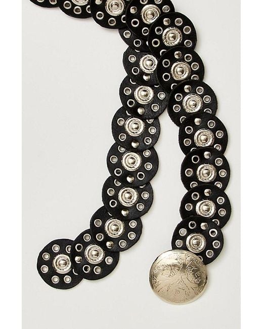 Free People Black Baby Follow Your Arrow Belt