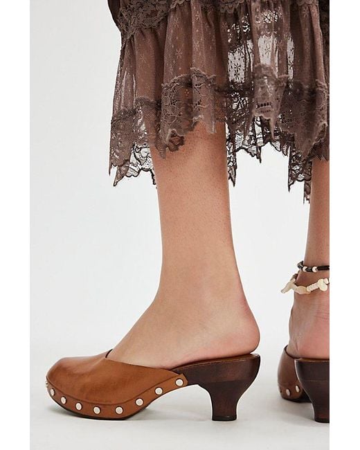 Jeffrey Campbell Brown Blakeney Mini Clogs By