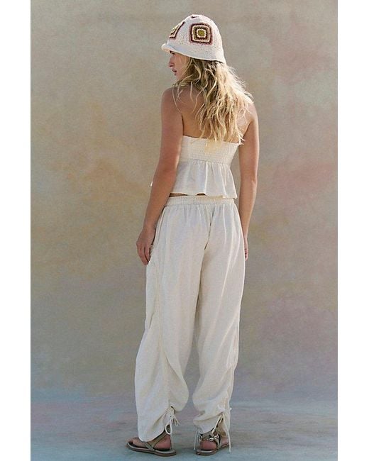 Free People Multicolor Lunasol Cotton-Linen Pant Set