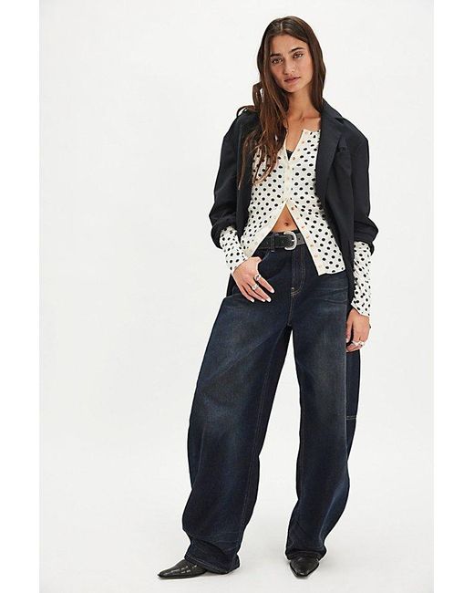 Intimately By Free People White Going Places Printed Cardi By