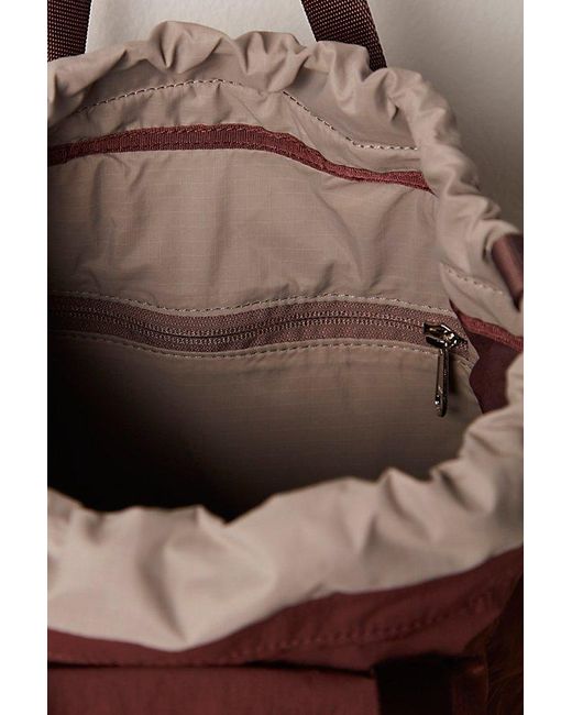 Bellroy Red Cinch Bucket Bag