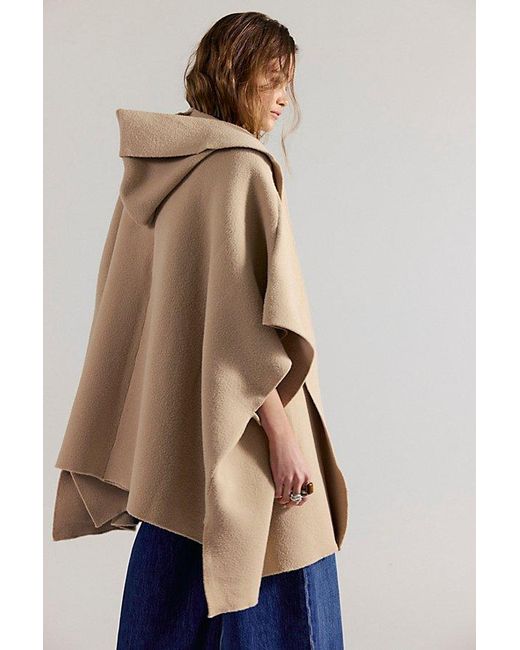 Free People Multicolor All I Need Cozy Hooded Kimono At In Sand