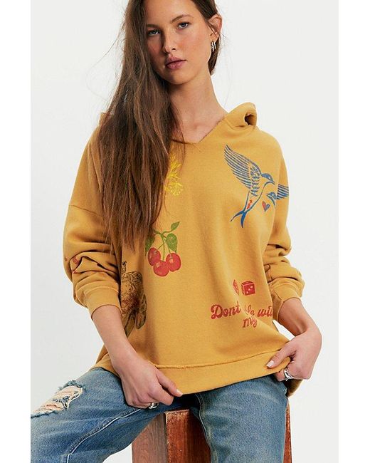 Ragabond Orange Folklore Hoodie