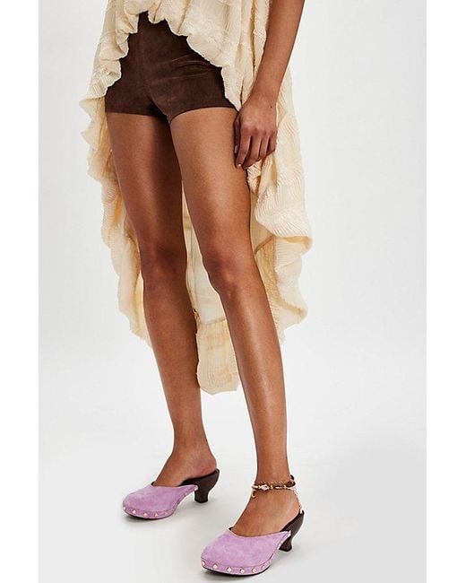 Jeffrey Campbell Brown Blakeney Mini Clogs
