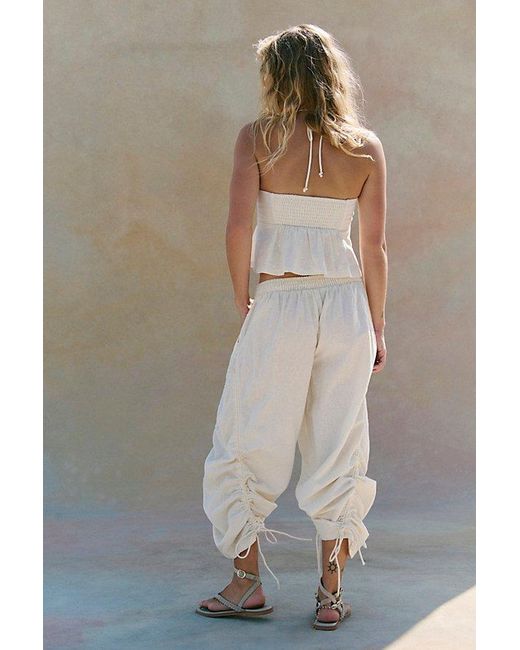Free People Multicolor Lunasol Cotton-Linen Pant Set