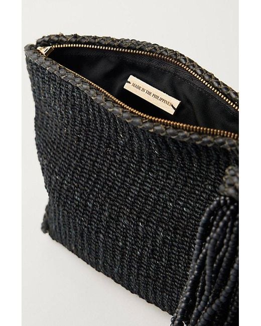 Aranaz Black Belinda Clutch