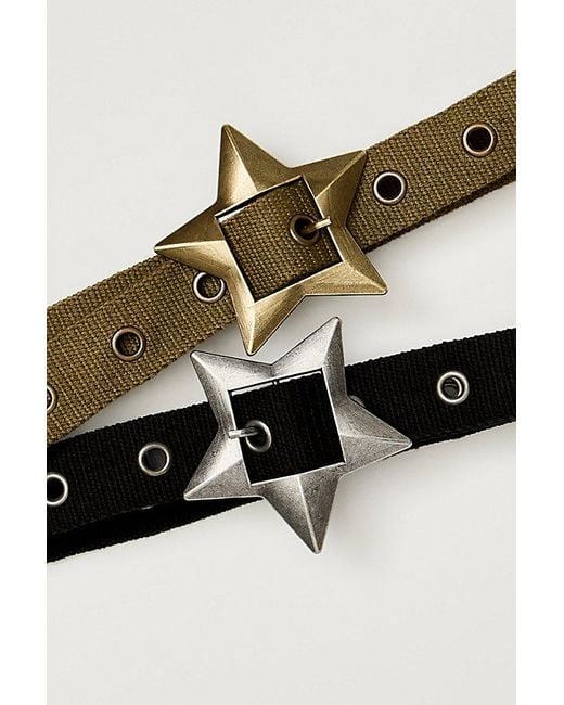 Free People Black Zoa Hip Belt