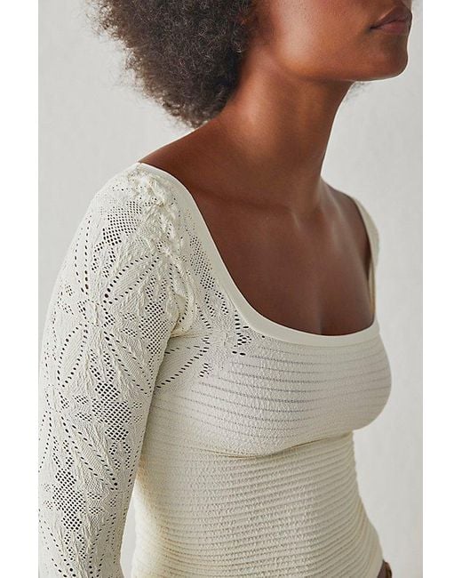 Intimately By Free People Gray So Many Likes Long Sleeve By