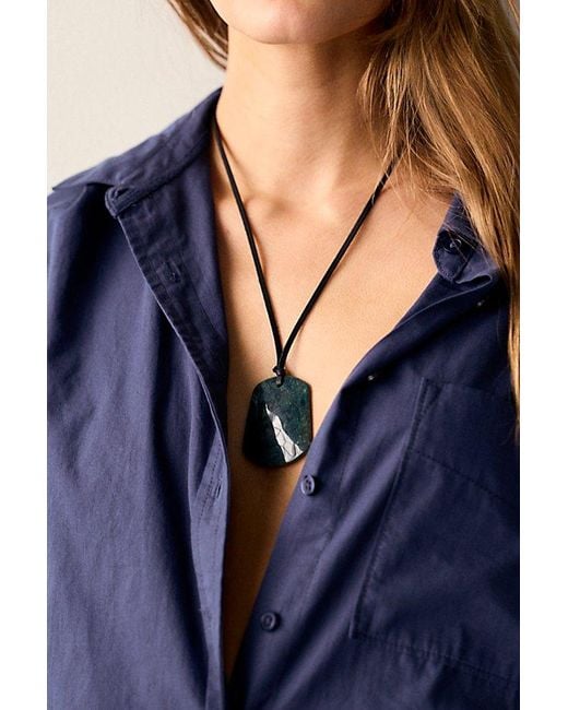 Free People Multicolor Lena Semiprecious Stone Necklace