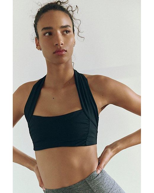 Fp Movement Gray Don'T Let Go Sports Bra