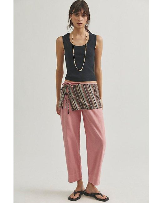 Free People Multicolor Beach Break Stripe Sarong