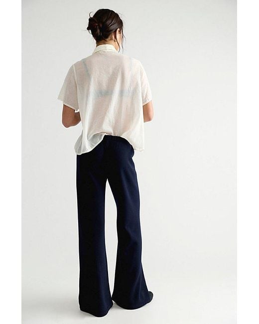 Citizens of Humanity Blue Nora Knit Pull-On Pants