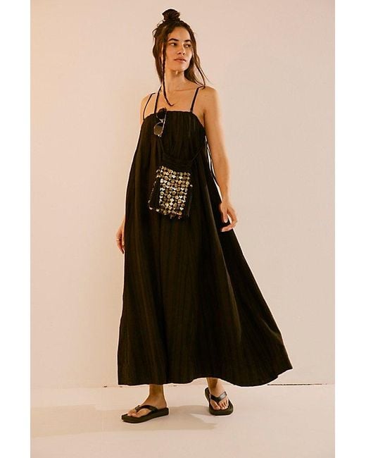 Free People Black All For Sun Maxi