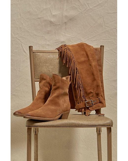 Free People Brown Alyse Convertible Over-The-Knee Boots