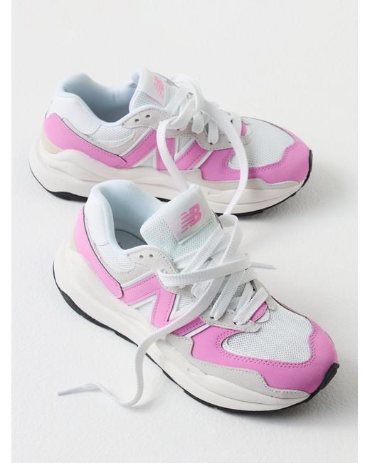 Free People Pink New Balance 57/40 Sneakers