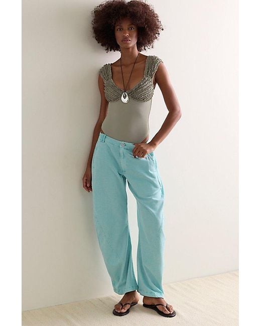Intimately By Free People Brown Party Favor Bodysuit By