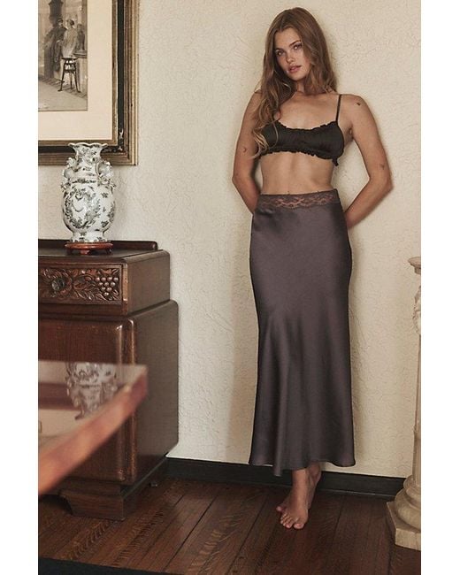 Intimately By Free People Brown Sleigh All Day Bralette By