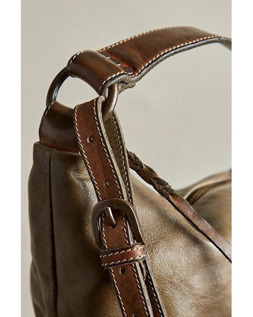 Free People Gray Addison Shoulder Bag