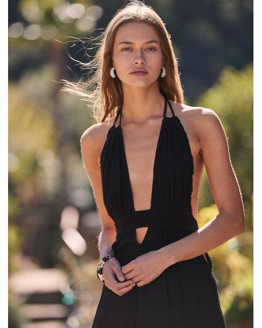 The Sun Maxi Dress in Black 