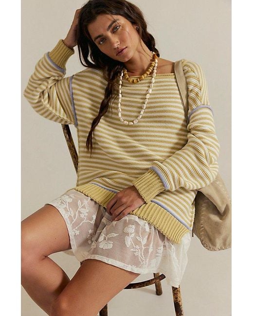 Free People Natural Asher Pullover
