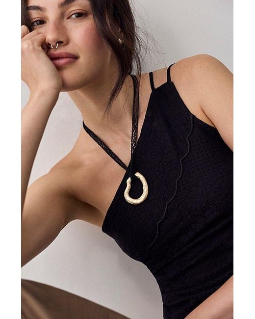 Free People Blue Moon Lariat Necklace