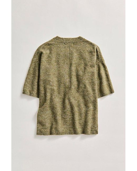 Free People Green Margot Softspun Sweater Tee