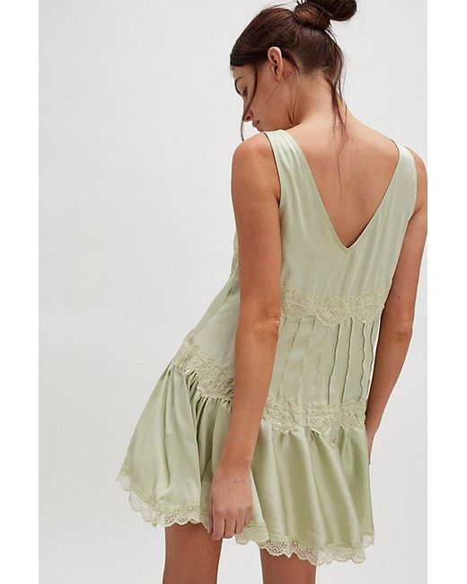 Intimately By Free People Multicolor In This Groove Mini Slip By