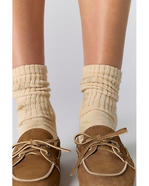 American Trench Natural Floral Dyed Socks By