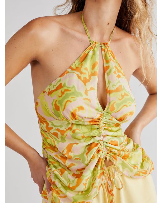 Free People Kyle Printed Top Lyst