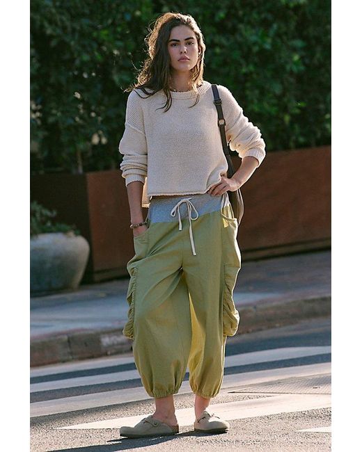 free-est Green Heather Pants By