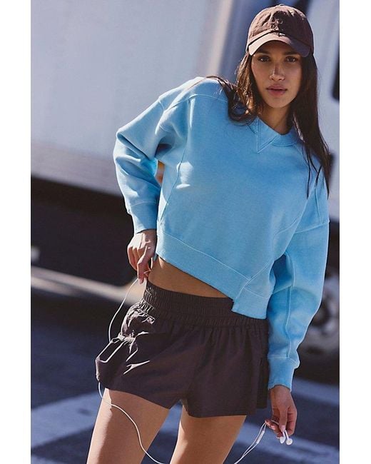 Fp Movement Blue Intercept Pullover