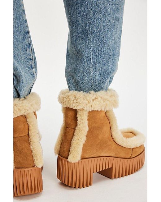 4Ccccees Blue Plia Platform Boots