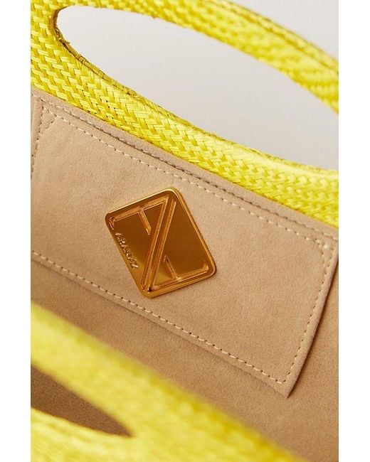 Aranaz Yellow Amor 2 Mini Clutch