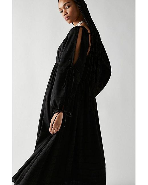 Free People Dreamweaver Maxi Dress in Black | Lyst UK