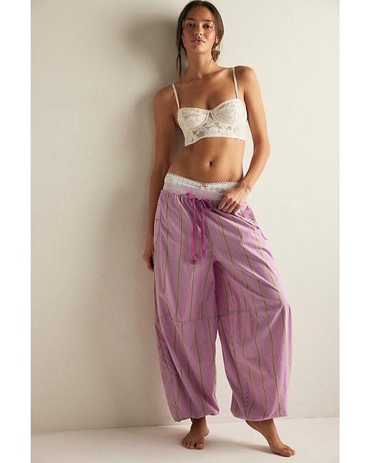 Intimately By Free People Purple Over The Moon House Pants By