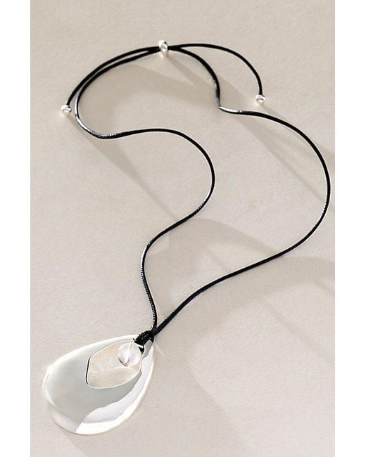 Free People Natural Kori Pendant Necklace