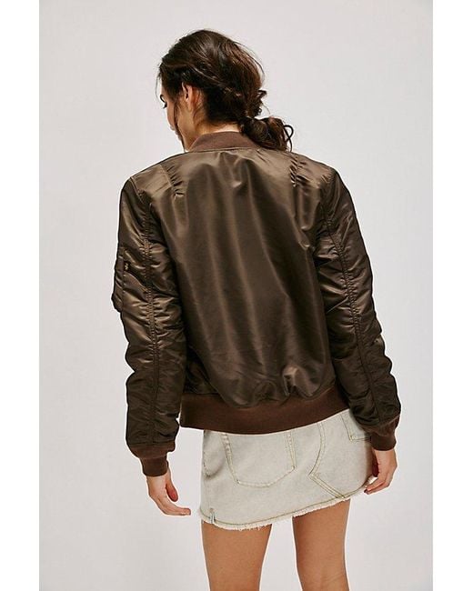 Alpha Industries Black Ma-1W Jacket