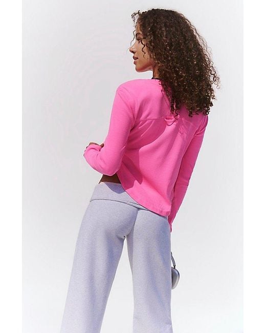Fp Movement Pink Cool Down Solid Crew
