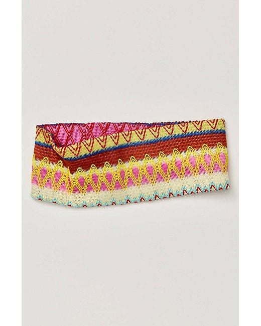 Free People Multicolor Junie Embellished Soft Headband