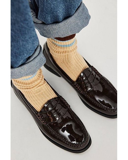 G.H.BASS Blue G. H. Bass Whitney Easy Weejuns Loafers