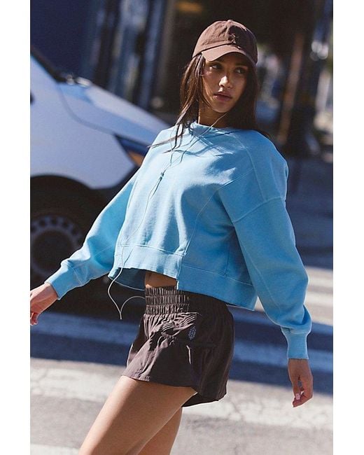 Fp Movement Blue Intercept Pullover
