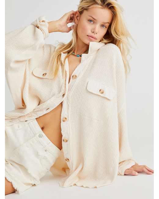 Free People White Fp One Scout Jacket