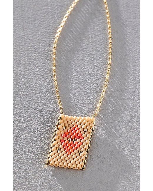 Iwona Ludyga Design Brown Iwona Sagrado Pendant Necklace By